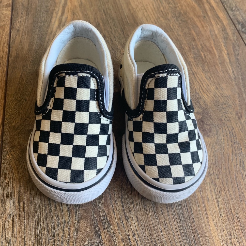 Toddler Checkered Vans